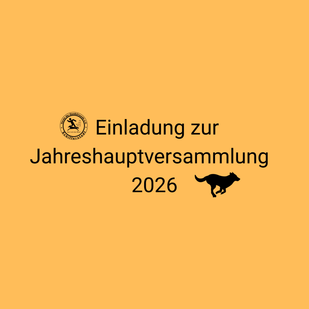 Einladung zur Jahreshauptversammlung 2026