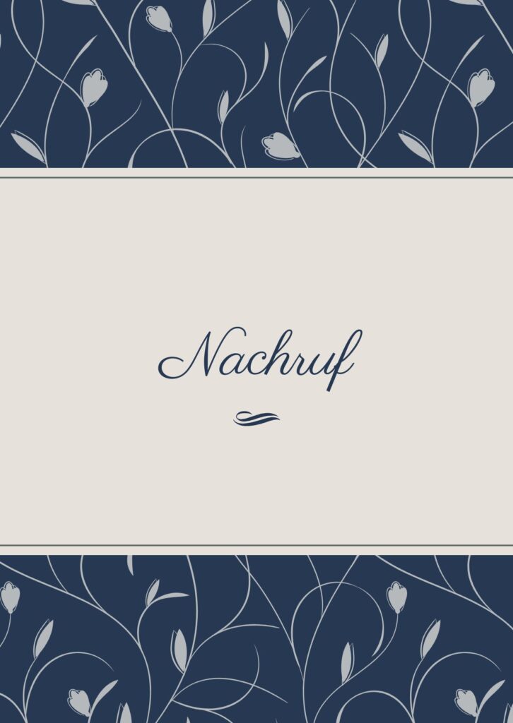 Nachruf